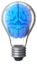 light bulb brain electricity 150 clr 13957