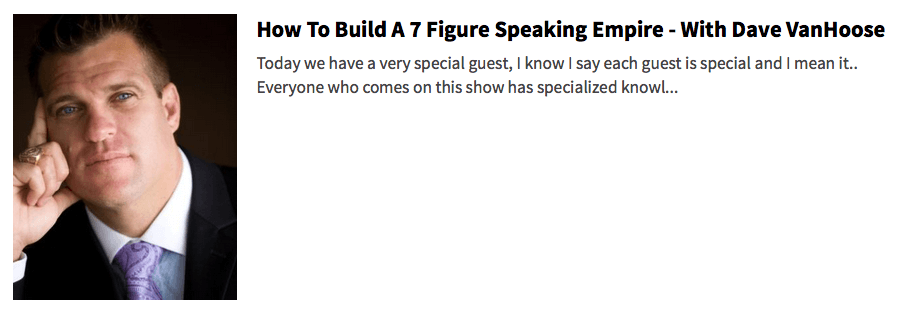 E-book 142 Dave Vanhoose