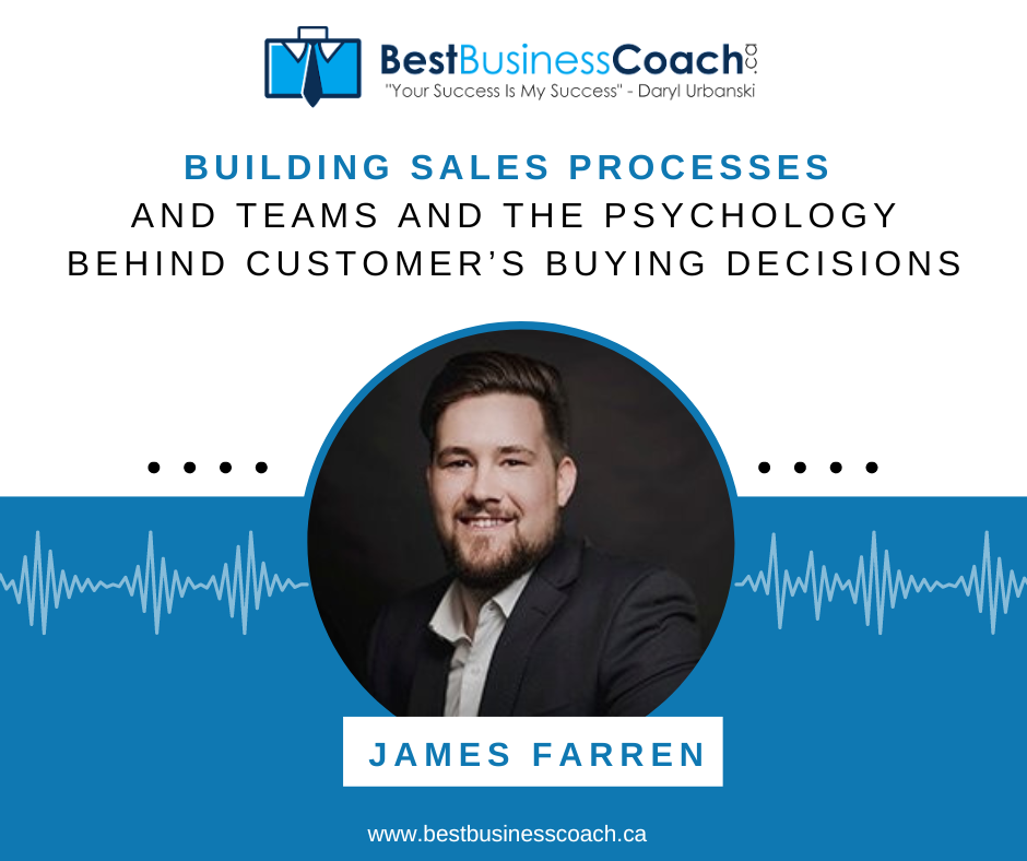 Building Sales Processes and Teams and the Psychology Behind Customer’s Buying Decisions with James Farren episode artwork