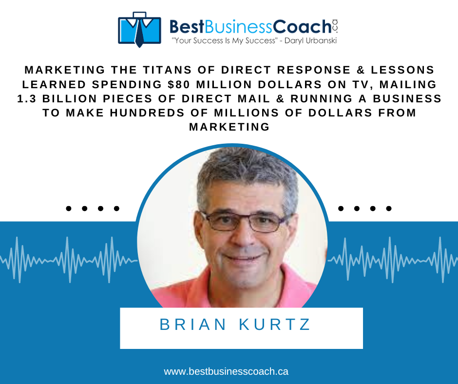 Marketing The Titans Of Direct Response & Lessons Learned Spending $80 Million Dollars On TV, Mailing 1.3 BILLION Pieces Of Direct Mail & Running A Business To Make HUNDREDS of Millions Of Dollars From Marketing