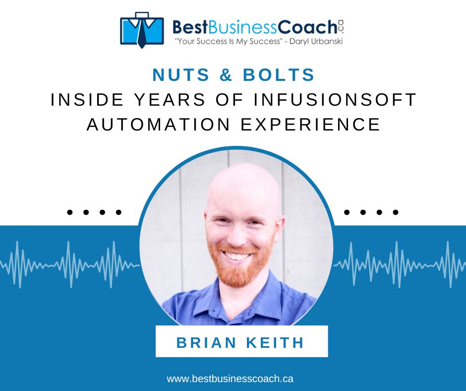 Nuts Bolts Inside YEARS Of InfusionSoft Automation Experience – With Brian Keith