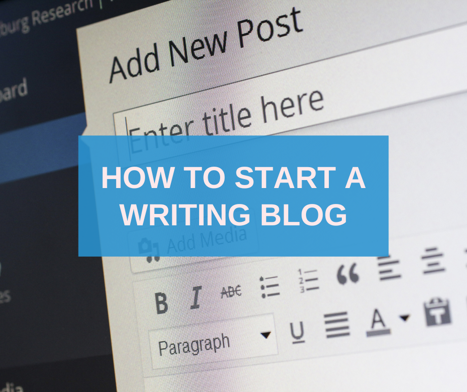 How To Start A Writing Blog Thumbnail