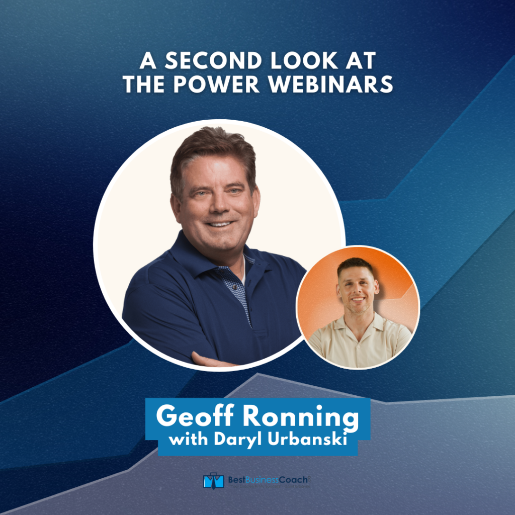 A second look at the POWER Webinars – with Geoff Ronning