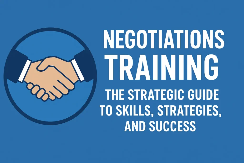 Negotiations Training: The Strategic Guide to Skills, Strategies, and Success