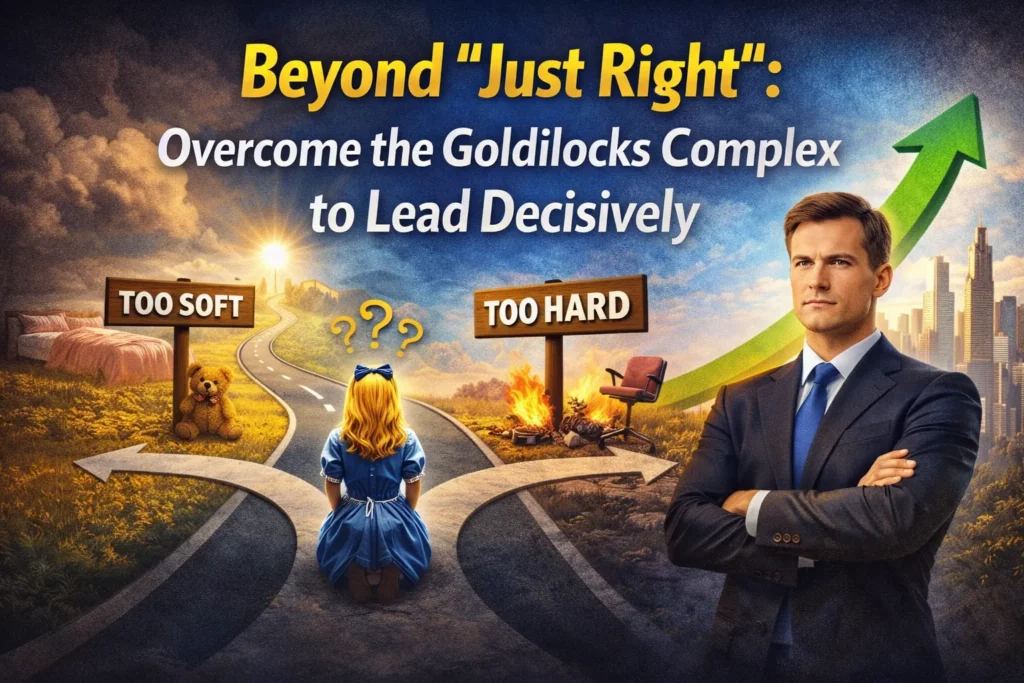 Beyond “Just Right”: Overcome the Goldilocks Complex to Lead Decisively