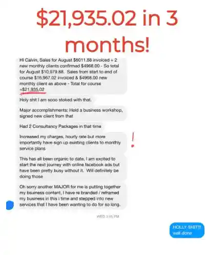 testimonial. testimonial.