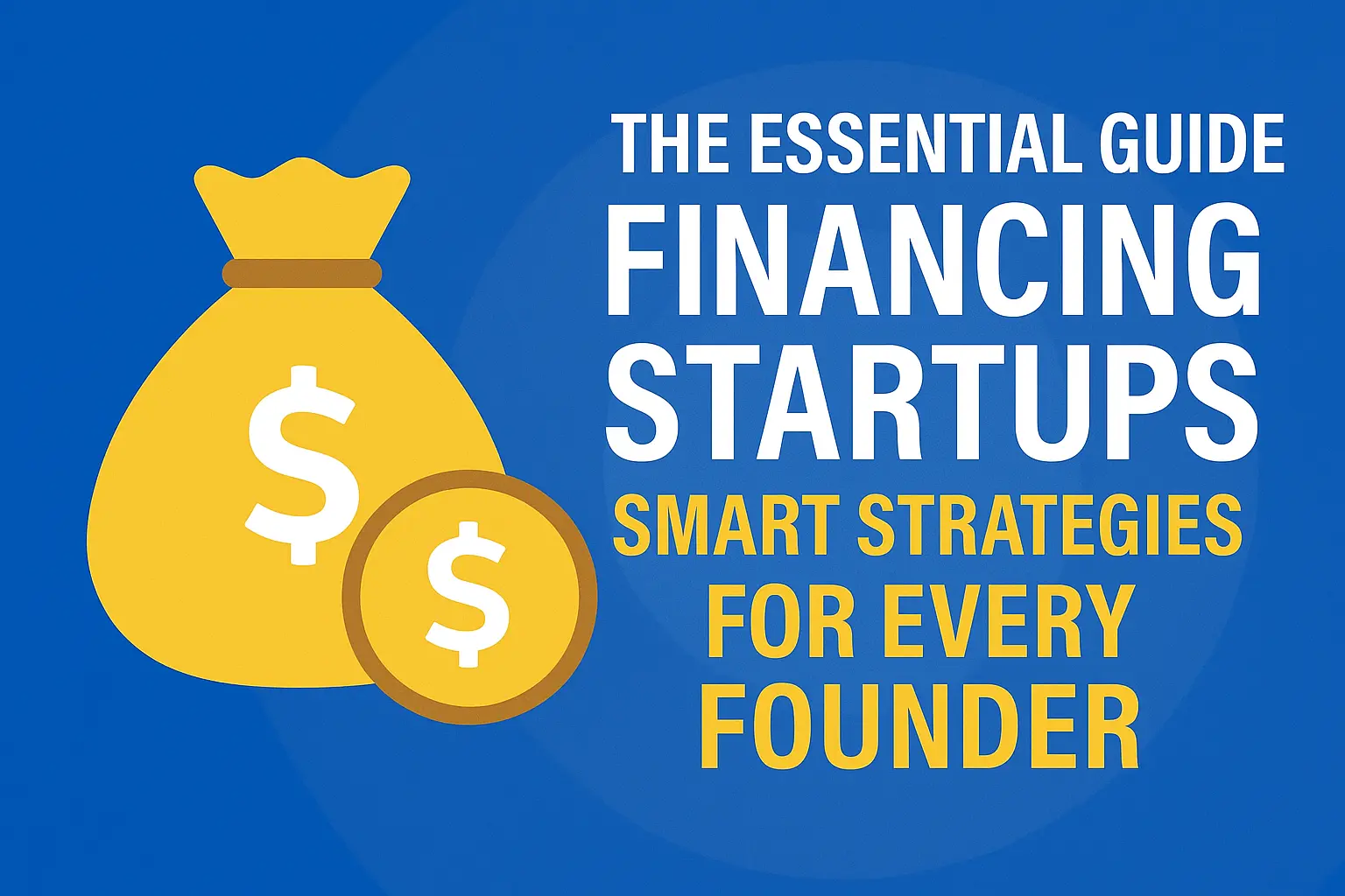 The Essential Guide to Financing Startups: Smart Strategies for Every Founder