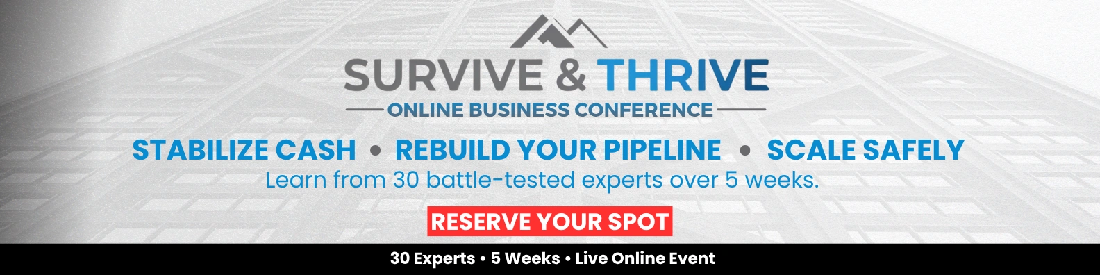 Survive & Thrive Banner