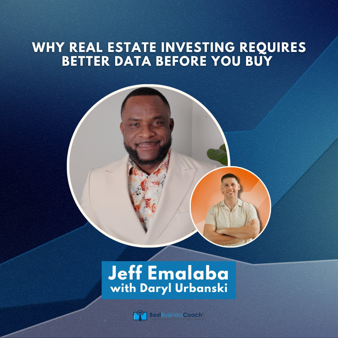 Why Real Estate Investing Requires Better Data Before You Buy - With Jeff Emalaba