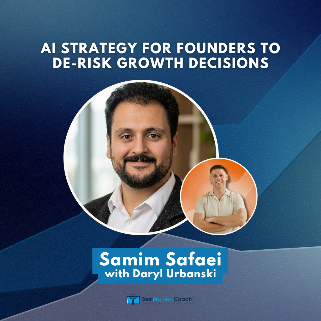 AI Strategy for Founders to De-Risk Growth Decisions With Samim Safaei episode artwork